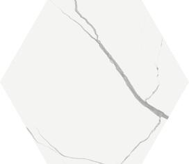 Керамогранит 41zero42 Mate Esagona Marmo Bianco 22.5x19.5