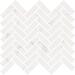 Керамогранит ABK Sensi Mos Chevron Sable Statuario White 30x30