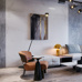Керамогранит AB1045G Antique Grey gloss 600x600 - фото в интерьере