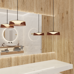Керамогранит AB 1165W Aroma Wood Bianco 1200x200 - фото в интерьере