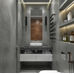 Керамогранит AB4001M Juno Dark Grey 60x60 - фото в интерьере