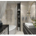 Керамогранит AB 1140G Monty Onyx Brown gloss 1200x600 - фото в интерьере