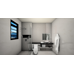 Керамогранит AB 1012G Onix Ice gloss 1200x600 - фото в интерьере
