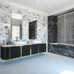 Керамогранит AB 1110G Ordito Grey gloss 1200x600 - фото в интерьере