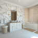 Керамогранит AB 1130G Oro Bianco gloss 1200x600 - фото в интерьере