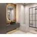 Керамогранит AB 1159G Roma Grigio Gloss 1200x600 - фото в интерьере
