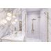 Керамогранит AB1060G Statuario Gold gloss 600x600 - фото в интерьере