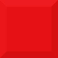 Керамика Absolut Keramika Monocolor Biselado Brillo Rojo 10x10