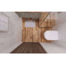 AB1020G Honey Onix gloss 600x600 - фото в интерьере