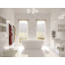 AB1006G Onix White gloss 600x600 - фото в интерьере