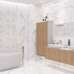 AB1006G Onix White gloss 600x600 - фото в интерьере