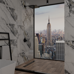 AB 1137G Antiqu Onix Natural gloss 1200x600 - фото в интерьере