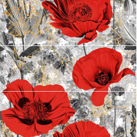 Alma Ceramica Rubi Декор Set 3 Pcs 60x60