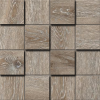Мозаика DA04 Chess-3D Brown (7.5x7.5) 30x30