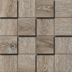 Мозаика DA04 Chess-3D Brown (7.5x7.5) 30x30