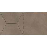 Керамогранит Apavisa Aluminum Copper Spazzolato Decor Ramp 29.75x59.55