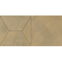 Керамогранит Apavisa Aluminum Gold Spazzolato Decor Ramp 29.75x59.55