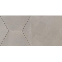 Керамогранит Apavisa Aluminum Silver Spazzolato Decor Ramp 29.75x59.55