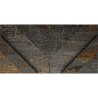 Керамогранит Apavisa Cast Iron Black Natural Decor Ramp 29.75x59.55