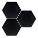 Керамогранит Apavisa Intuition Black Natural Hexagon 29x25