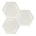 Керамогранит Apavisa Intuition White Circle Hexagon 29x25