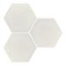 Керамогранит Apavisa Intuition White Natural Hexagon 29x25