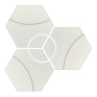 Керамогранит Apavisa Intuition White Wave Hexagon 29x25