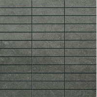 Керамогранит Apavisa Lifestone Globe Grafito Lappato Mosaico 2.5x10 29.75x29.75