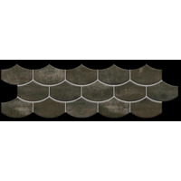 Керамогранит Apavisa Nanocorten Titaniu Lappato Mosaico Flake 14.73x44.63