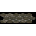 Керамогранит Apavisa Nanocorten Titaniu Lappato Mosaico Flake 14.73x44.63