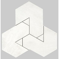 Керамогранит Apavisa Nanoforma Marfil Natural Mosaic Brick 33.47x38.65