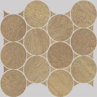 Керамогранит Apavisa Nanoshiba Beige Natural Mosaic Circle 30.07x34.84
