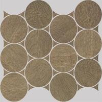 Керамогранит Apavisa Nanoshiba Ochre Natural Mosaic Circle 30.07x34.84
