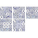 Керамогранит Apavisa Ozone Blue Decor 59.55x59.55