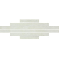Керамогранит Apavisa Pelle Grey Natural Mosaic Listas 9.8x44.63