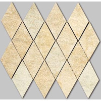 Керамогранит Apavisa Quartzstone Deco Beige Estructurado Mosaico Rombo 23.2x26.4