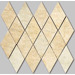 Керамогранит Apavisa Quartzstone Deco Beige Estructurado Mosaico Rombo 23.2x26.4