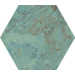 Керамогранит Apavisa Zinc Green Natural Hexagon 25x29