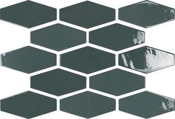 Керамика Ape Harlequin Dark Green 10x20