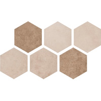 Керамогранит Argenta Atlas Hexagon Multi Warm 22x25