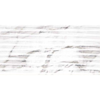 Argenta Carrara Lined White Shine Azulejo 30x60