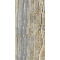 Керамогранит Ariostea Ultra Onici Grey Onyx Vein Cut Lev Silk 6 mm 75x150