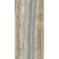 Керамогранит Ariostea Ultra Onici Grey Onyx Vein Cut Luc Shiny 6 mm 150x300