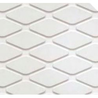 Atlas Concorde Russia 3D White Rhombus Matt 30.5x56