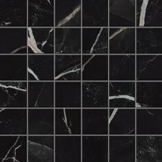 Керамогранит Atlas Concorde Russia Empire Calacatta Black Mosaic Lapp 30x30