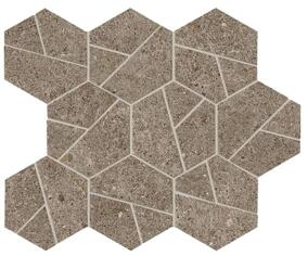 Керамогранит Atlas Concorde Boost Stone Taupe Mosaico Hex 25x28.5