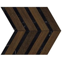 Керамогранит Atlas Concorde Heartwood Moka Marble Chevron 29.4x28.7