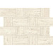 Керамогранит Atlas Concorde Marvel Travertine White Mosaico Basketweave 35x47