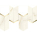Керамогранит Atlas Concorde Marvel X Calacatta Apuano Mosaico Chevron Lappato 19.2x46.3
