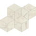 Керамогранит Atlas Concorde Marvel X Calacatta Perla Mosaico Esagono Silk 30x35